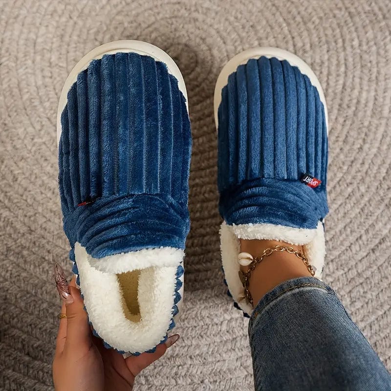 Women Winter Slippers With Thick Sole And Non Slip Grip