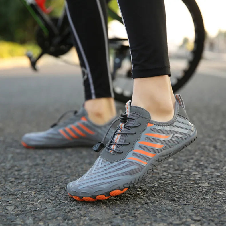 Men's Summer Water Shoes Rubber Sole Slip-On for Swimming and Beach