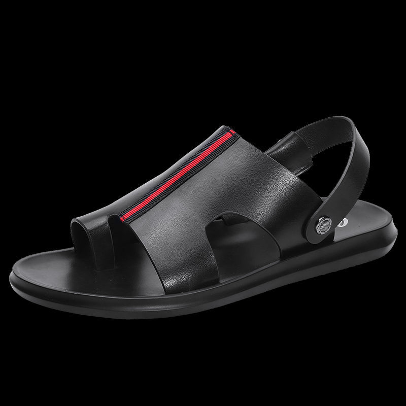 Men’s Summer Sandals Open Design Rubber Sole Breathable Upper