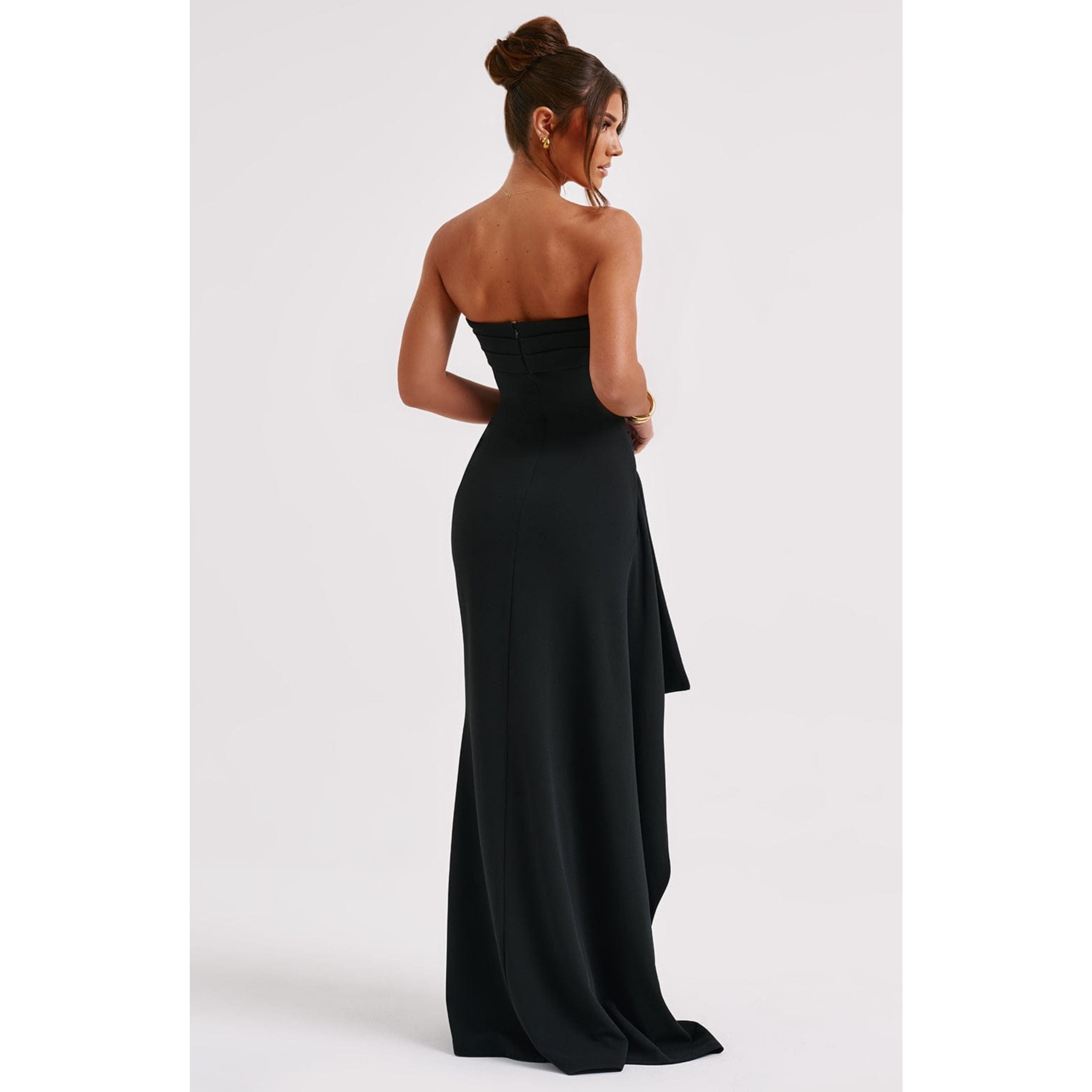 Strapless & High-Slit