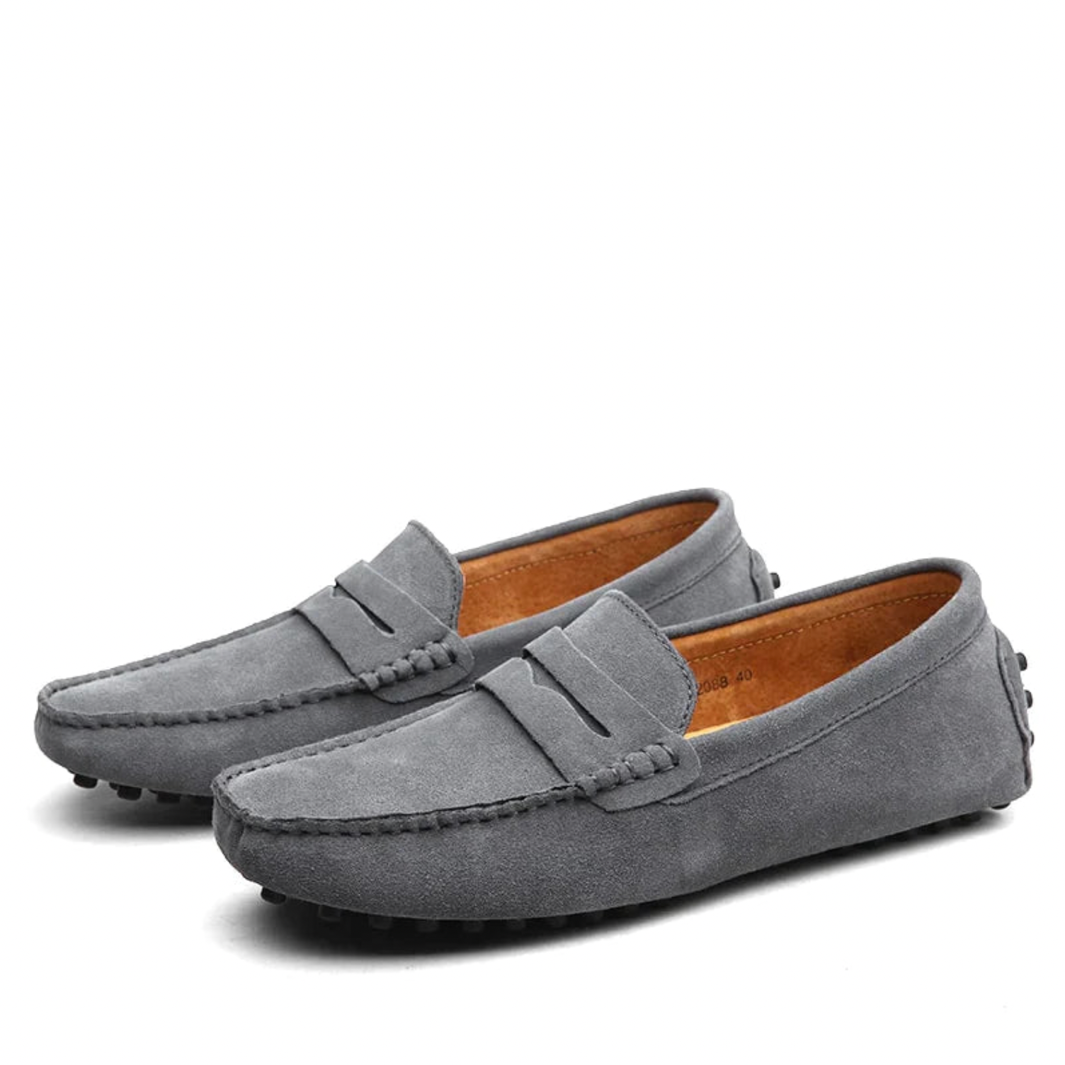 Men Slip-On Loafers Soft Lining With Rounded Toe And Structured Sole
