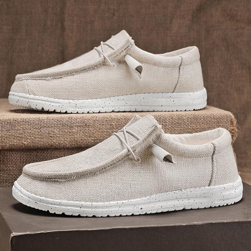 Men’s Spring Slip-On Loafers Breathable Mesh Upper MD Sole Slingback