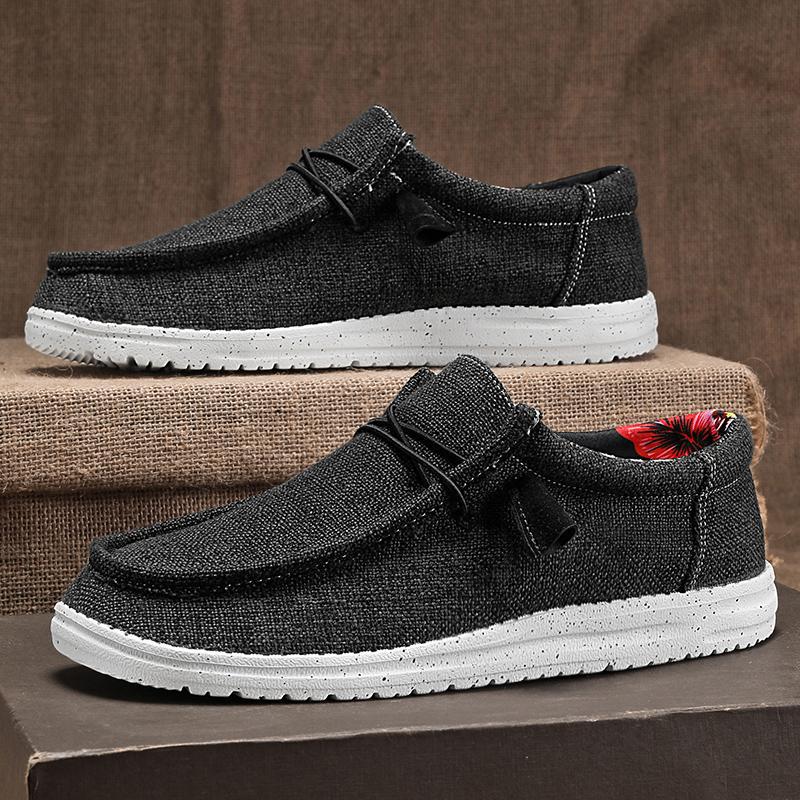 Men’s Spring Slip-On Loafers Breathable Mesh Upper MD Sole Slingback