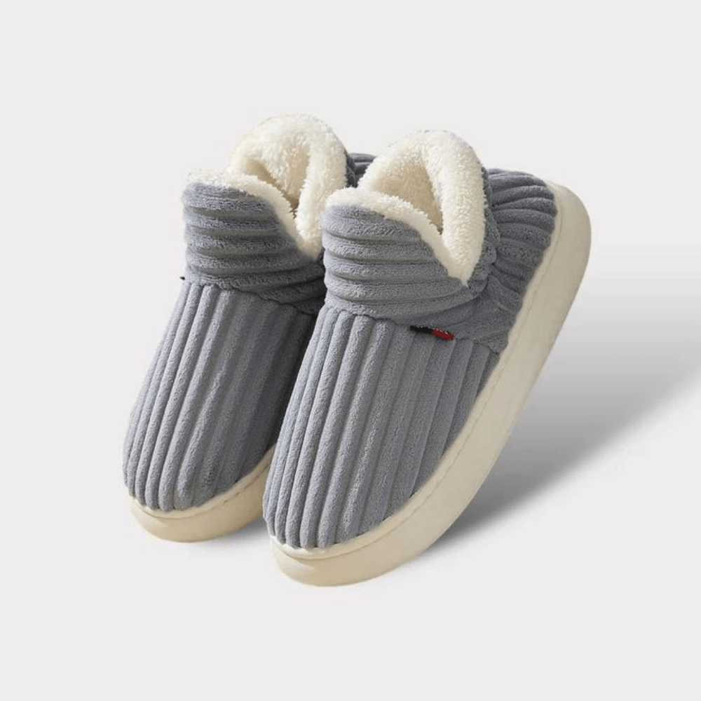 Women Winter Slippers With Thick Sole And Non Slip Grip