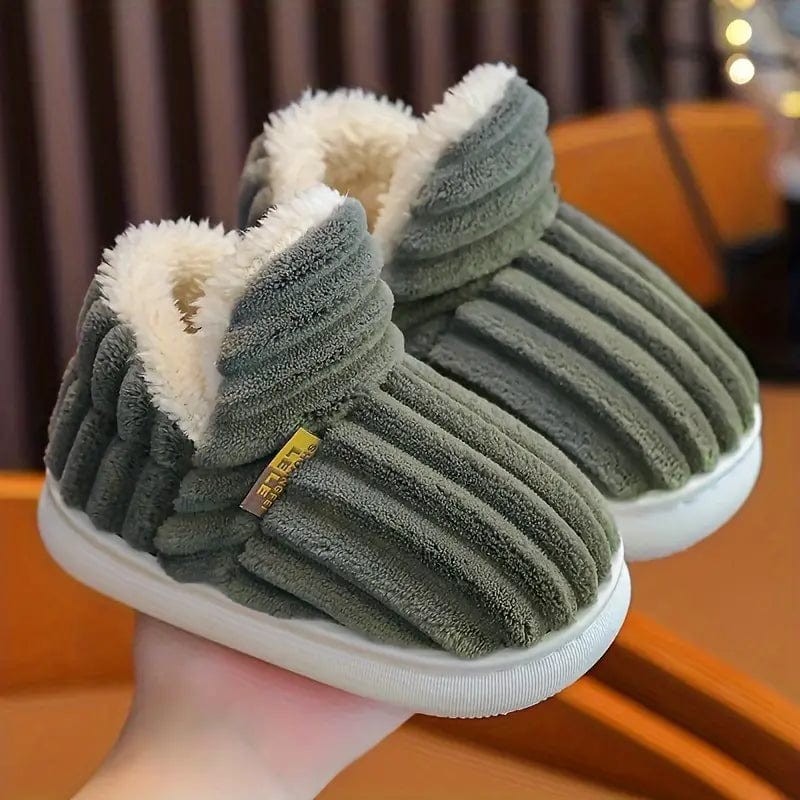 Women Winter Slippers With Thick Sole And Non Slip Grip