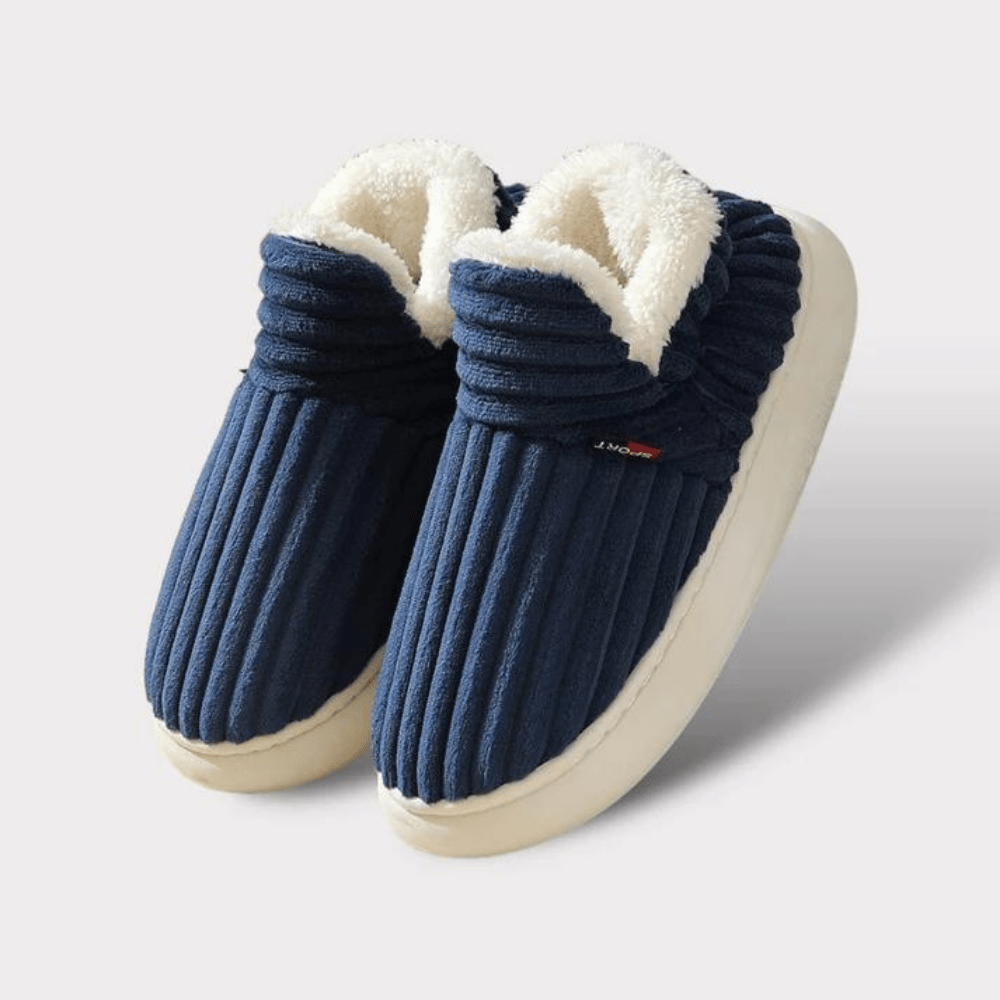 Women Winter Slippers With Thick Sole And Non Slip Grip