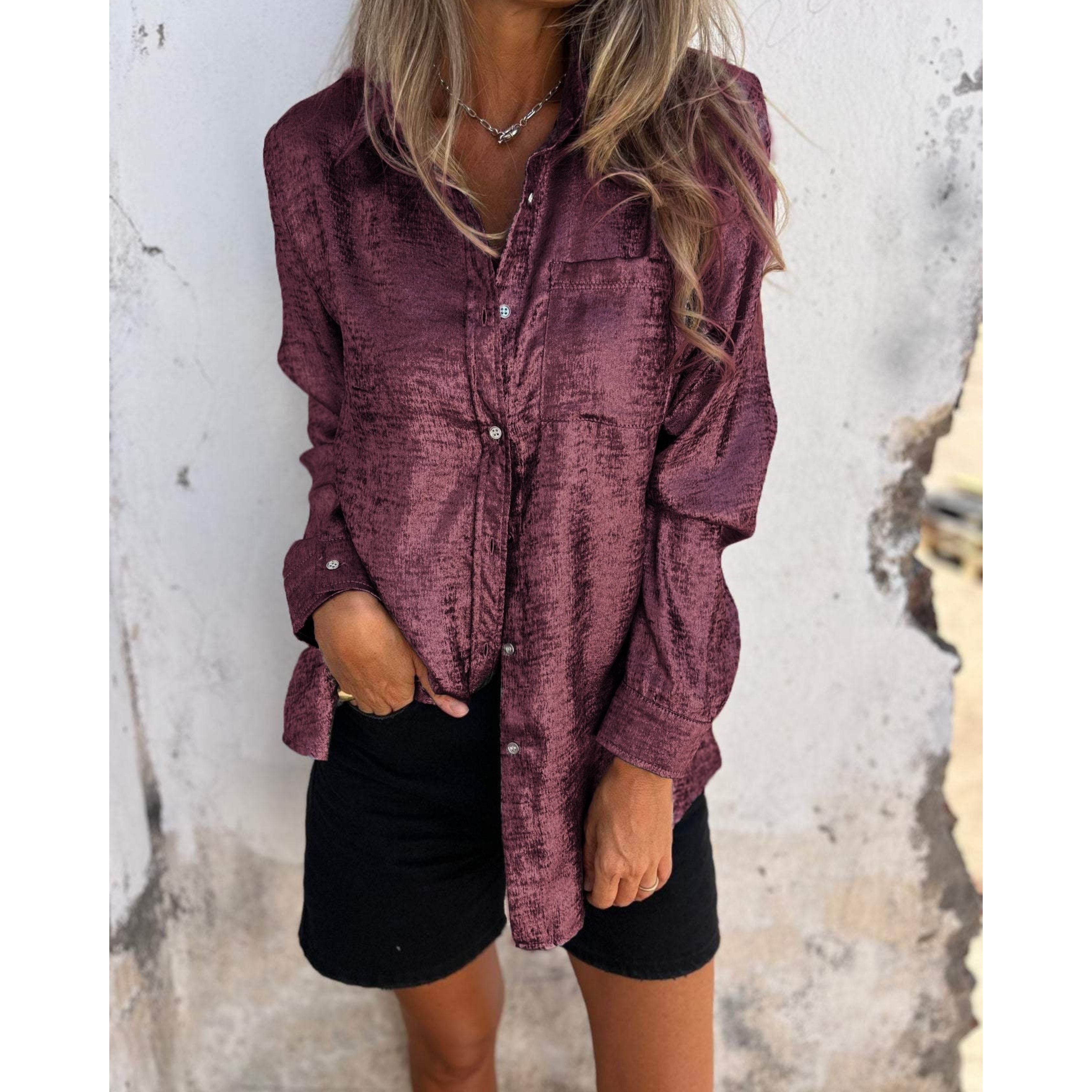 Long Sleeve Button-Up