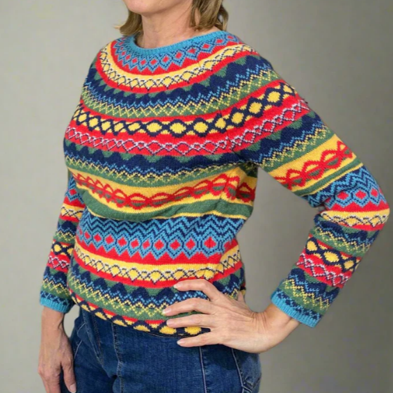 Women Winter Sweater Regular Fit Soft Knit Long Sleeves