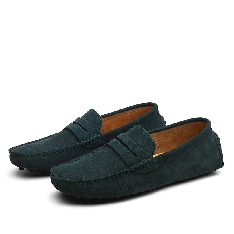 Men Slip-On Loafers Soft Lining With Rounded Toe And Structured Sole