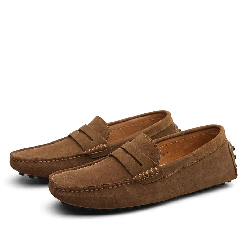 Men Slip-On Loafers Soft Lining With Rounded Toe And Structured Sole