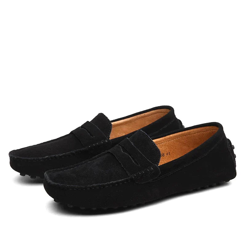Men Slip-On Loafers Soft Lining With Rounded Toe And Structured Sole