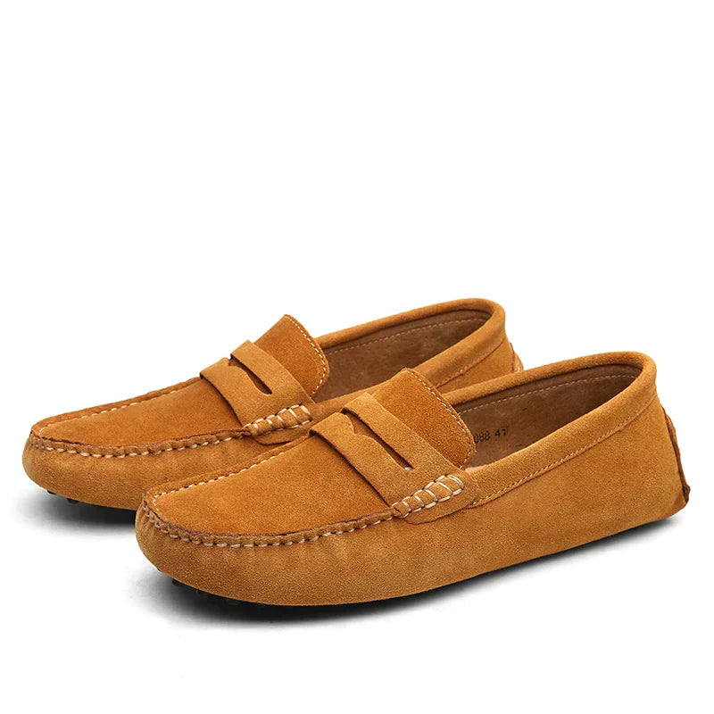 Men Slip-On Loafers Soft Lining With Rounded Toe And Structured Sole