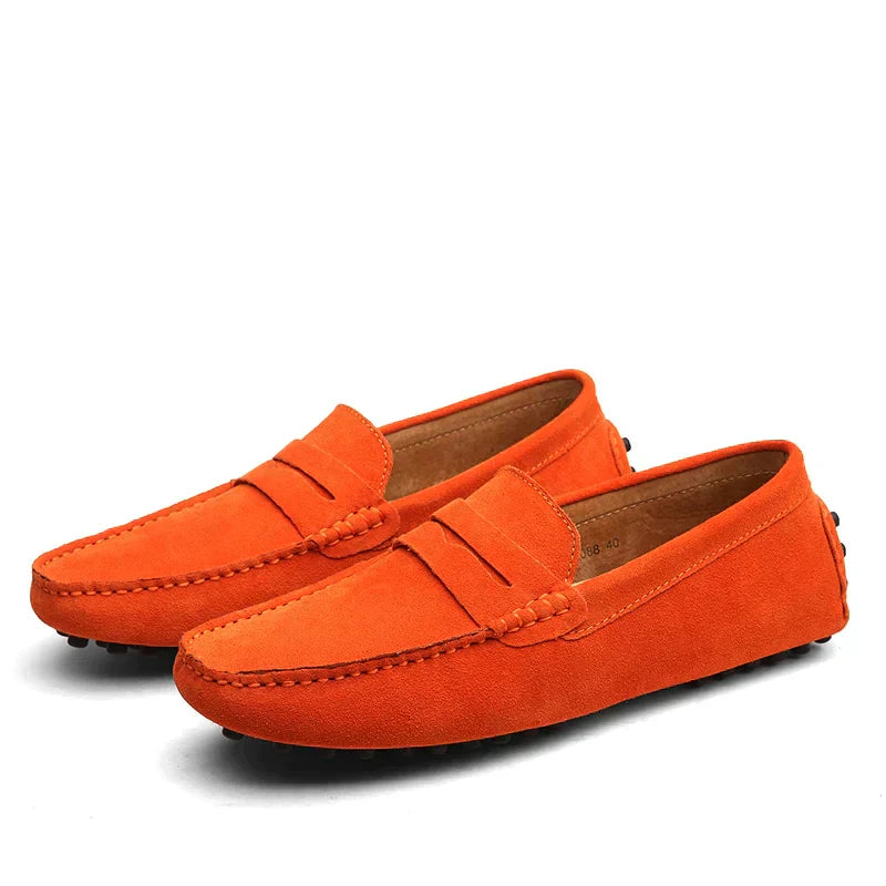 Men Slip-On Loafers Soft Lining With Rounded Toe And Structured Sole