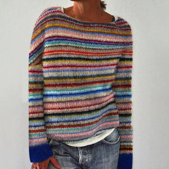 Women Winter Sweater Regular Fit Soft Knit Long Sleeves