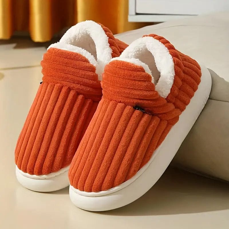 Women Winter Slippers With Thick Sole And Non Slip Grip