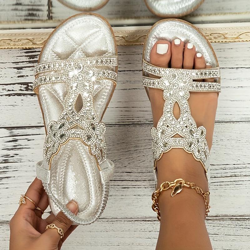 Women Summer Sandals With Arch Support And Stretch Upper