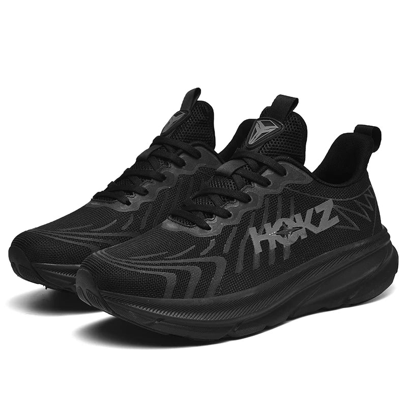 Men Running Shoes With Spring Sole And Shock Absorption