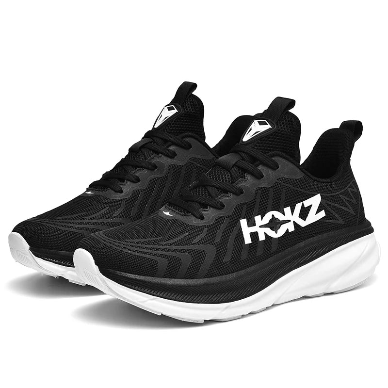 Men Running Shoes With Spring Sole And Shock Absorption