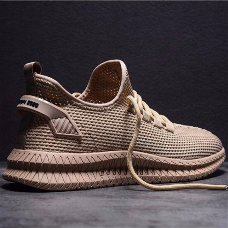 Men’s Spring Sports Shoes Breathable Mesh Flexible Sole