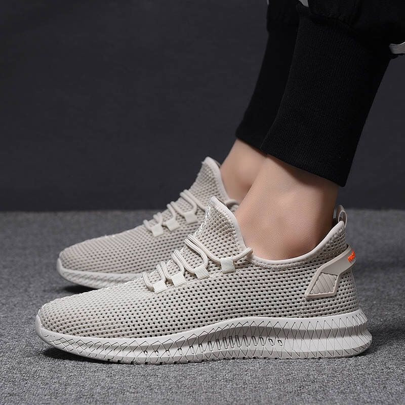 Men’s Spring Sports Shoes Breathable Mesh Flexible Sole