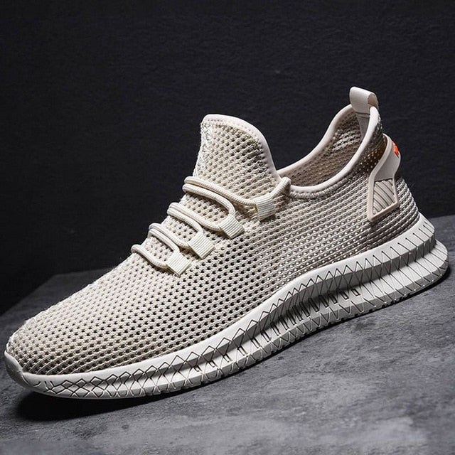 Men’s Spring Sports Shoes Breathable Mesh Flexible Sole