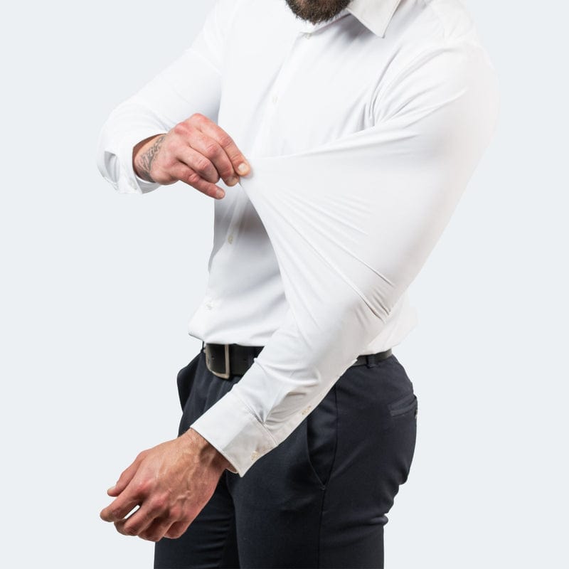 Men Shirt Wrinkle Resistant With Stretch Fabric And Quick Dry